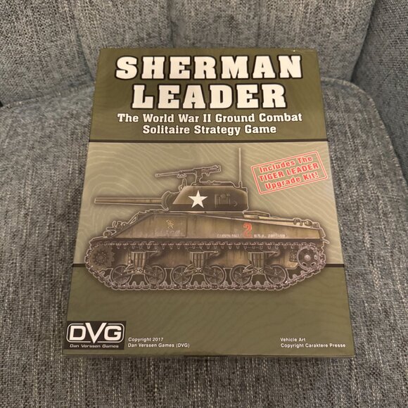Sherman Leader (open, unpunched, cards sealed) Dan Verssen Games (DVG) - Picture 1 of 13